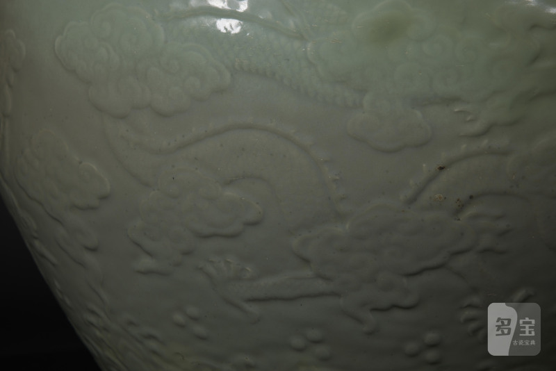 清雍正  江崖海水云龙纹画杠 - 图7